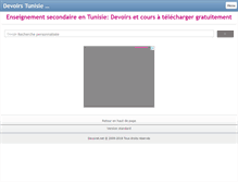 Tablet Screenshot of devoirat.net